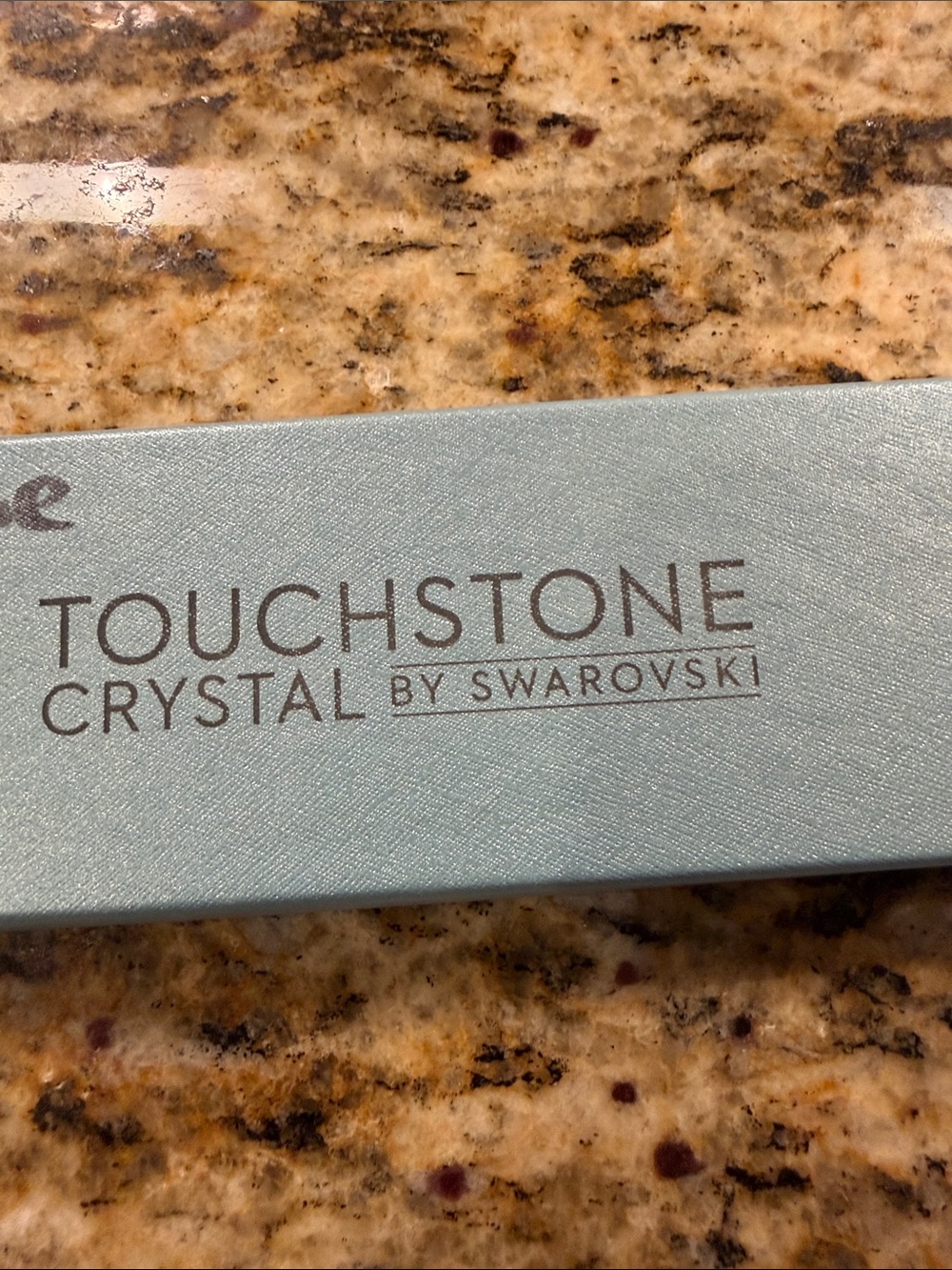 Touchstone Crystal Silver Twisted Drop Earrings with Crystal Accents - Picture 5 of 5
